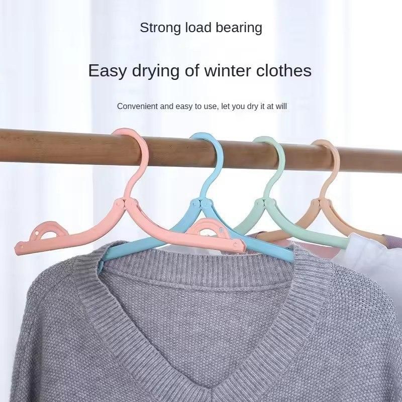 Portable Folding Clothes Hangers (10 in)