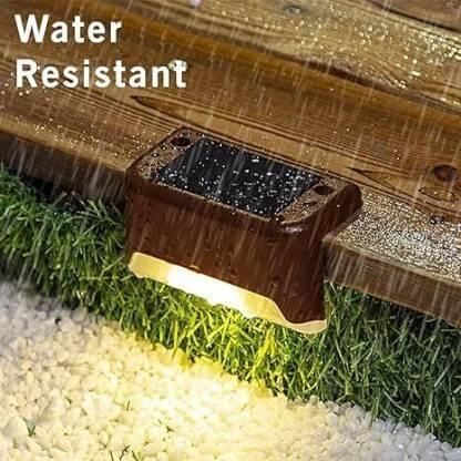 Solar Deck Lights Outdoor (Pack of 4)