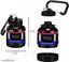 Whey Protein Powder Container Keychain - Easy to Carry Protein Powder in Gym