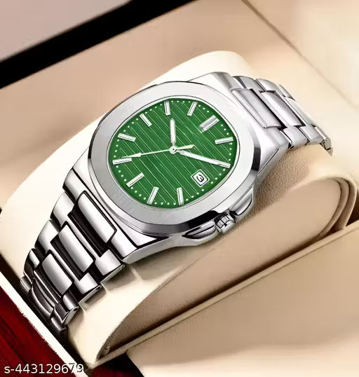 Stainless Steel Strap Analog Watch For Men