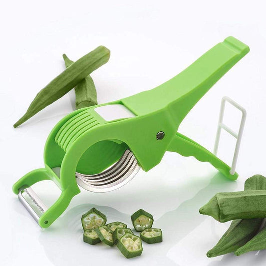 Vegetable and Fruit Cutter with Peeler for Kitchen.
