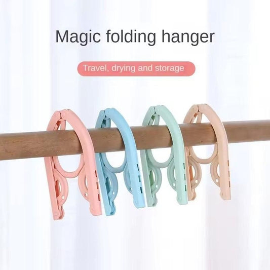 Portable Folding Clothes Hangers (10 in)