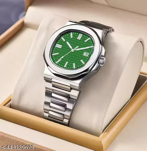 Stainless Steel Strap Analog Watch For Men